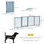 Free Standing Pet Gate With Door-1858726300