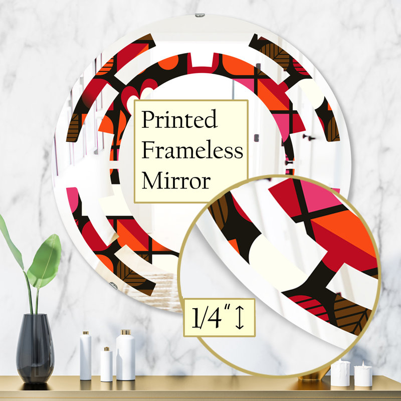 Miroir mural Space, H 31,5 po x l po