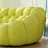 Modern Simple Curved Green Sofa