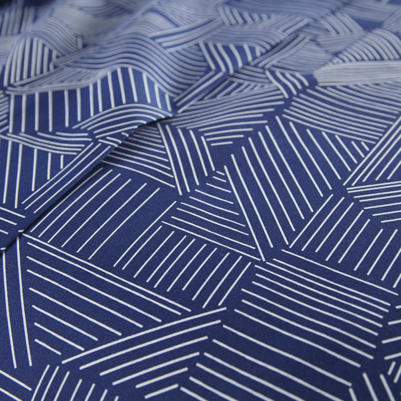 Ensemble de draps en microfibre Vilano Choice, Ensemble de draps pour lit simple TG + drap-housse, Bleu