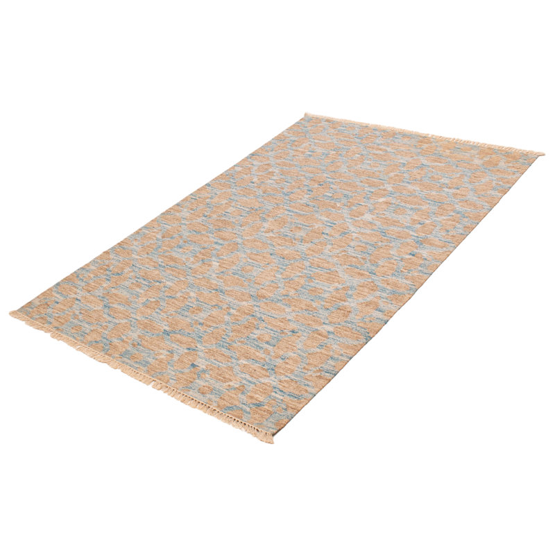 Tapis unique en laine New Age Rectangle 5 pi 1 po x 8 pi 0 po
