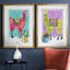 «Lovely Llama III», ensemble de 2 reproductions d'art-368157195-368377388-368377389