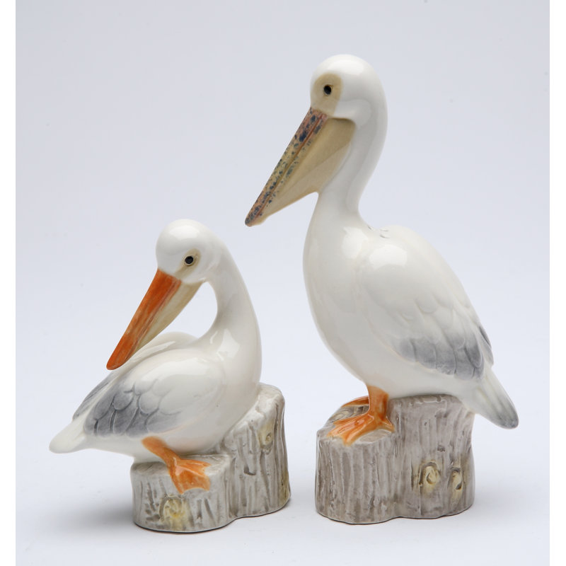 Cosmos Gifts Pelican Salt and Pepper Set