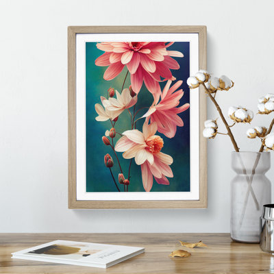 XV1022-3418X Peaceful Flower Scene - Print
