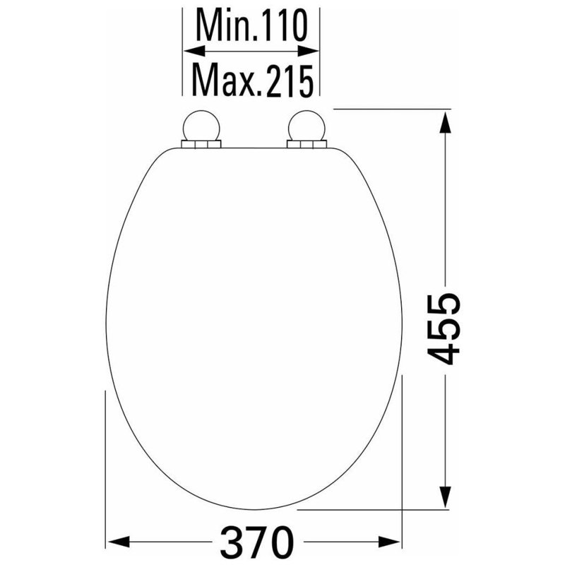 Tiger Soft-Close Toilet Seat Ventura Duroplast White