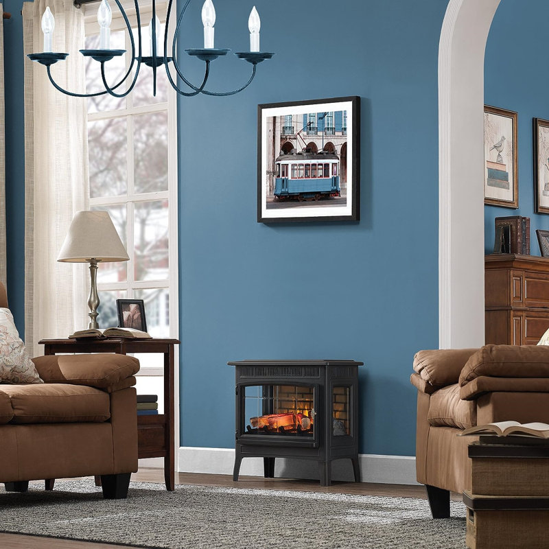 Poêle électrique Duraflame, Noir