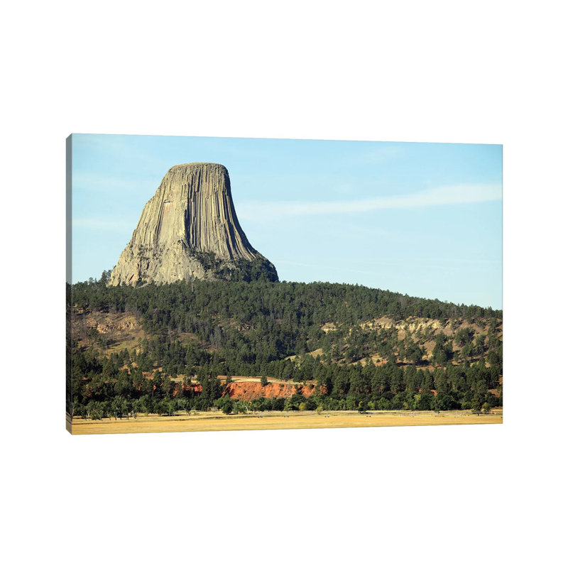 Clairville Devils Tower National Monument, Wyoming I 1 Piece Wrapped Canvas Wall Art, 101.6 cm H x 66.04 cm W x 3.175 cm D