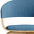 Lowell Bentwood Upholstered Dining Chair with Curved Backrest in Mid-Century Modern Style-1962331053