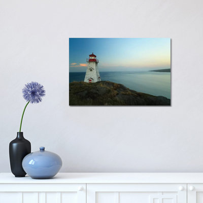 Lighthouse, Long Island, Bay of Fundy, Canada 1 Piece Wrapped Canvas Wall Art
