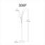 Lampe sur pied à l’arbre 70,5 po Elson-1066628117