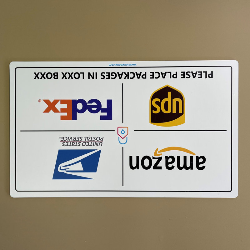 Ornement boîte aux lettres Carier