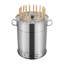 Barbecue au charbon portatif compact