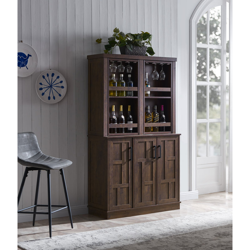 Armoire bar, Acajou