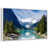 Cadre flottant blanc