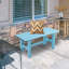 Banc de patio extérieur en aluminium Filancia-100557529-99323559