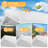 10 x 10 Pop Up Canopy, Carport with One-Button Setup-105377828
