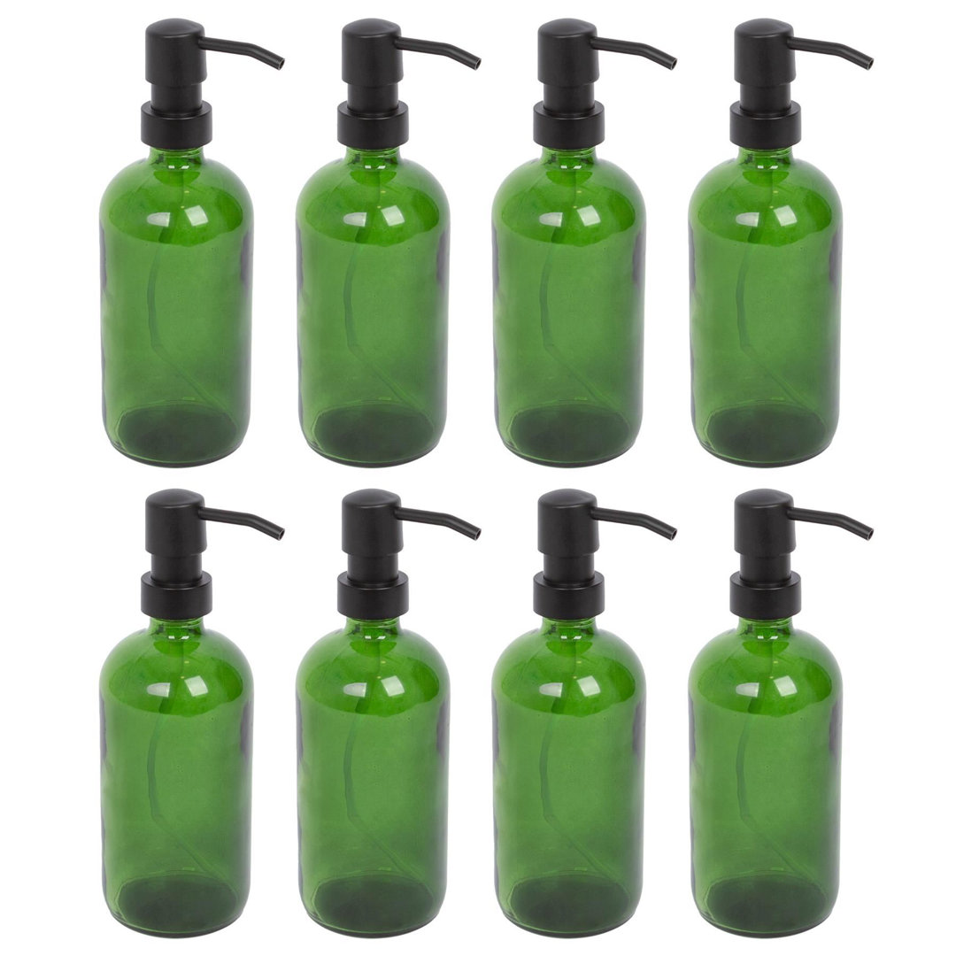 8x Glass Soap Dispensers - 500ml