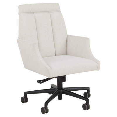 Fauteuil de direction en cuir Scotty
