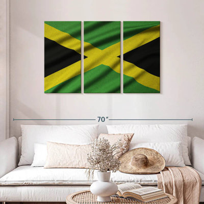 Borges Waving Jamaica Flag