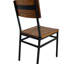 Chaises de salle à manger de style campagnard