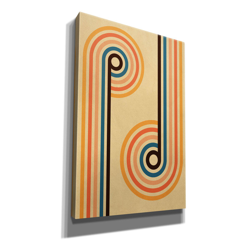 Impression sur toile rétro par Gary Williams, H 18 po x l 12 po x P 0,75 po