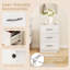 38cm W Particle Board Bedside Table
