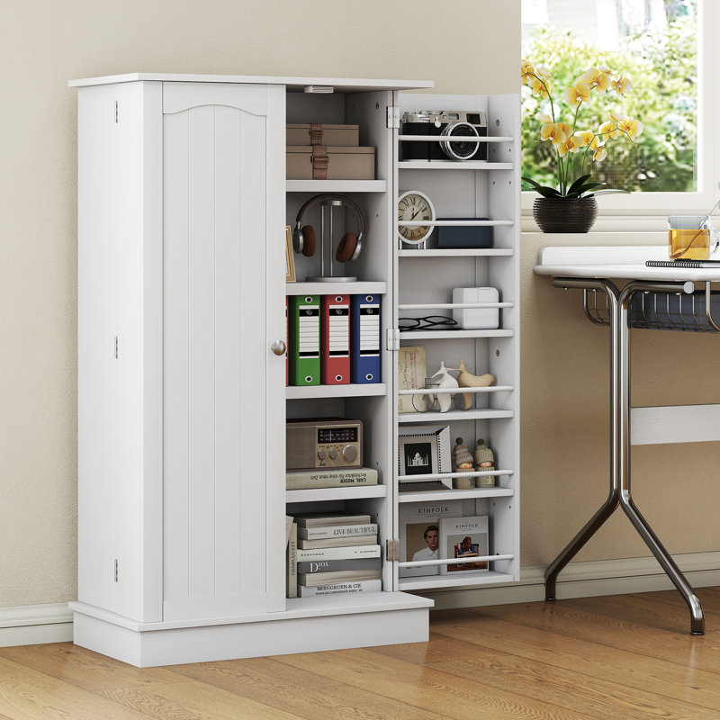 Kruttika Kitchen Pantry, White 1