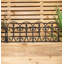 Samuel Alexander 23cm H x 57cm W Plastic Lawn Edging