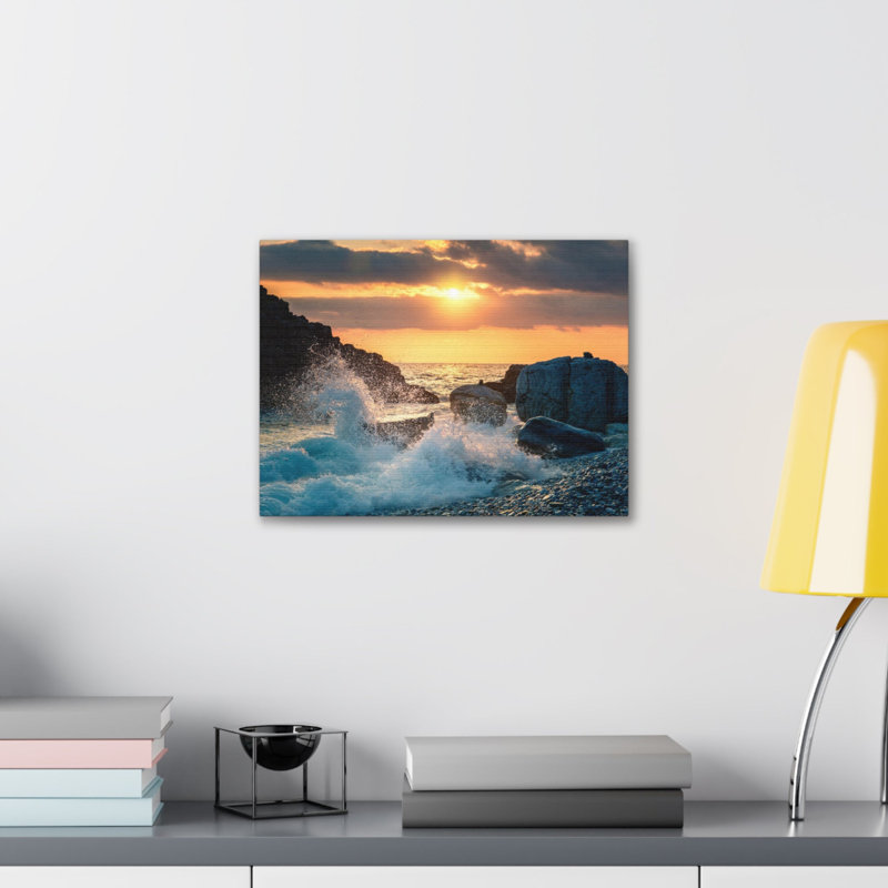 No Frame Print on Canvas, 12cm H x 18cm W
