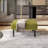Small Ottoman Footstool With Legs, Corduroy Fabric Ottoman Foot Stool With Soft Padded Seat, Square Footstool Footstool For Living Room-958840714