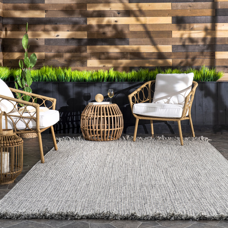 Shelva Indoor / Outdoor Rug, Rectangle 4' x 6'