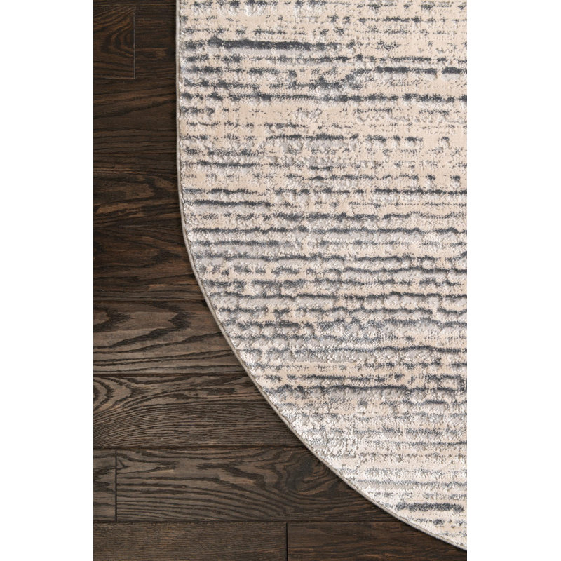 Abstract Indoor Rug, Oval 3' x 5'3"