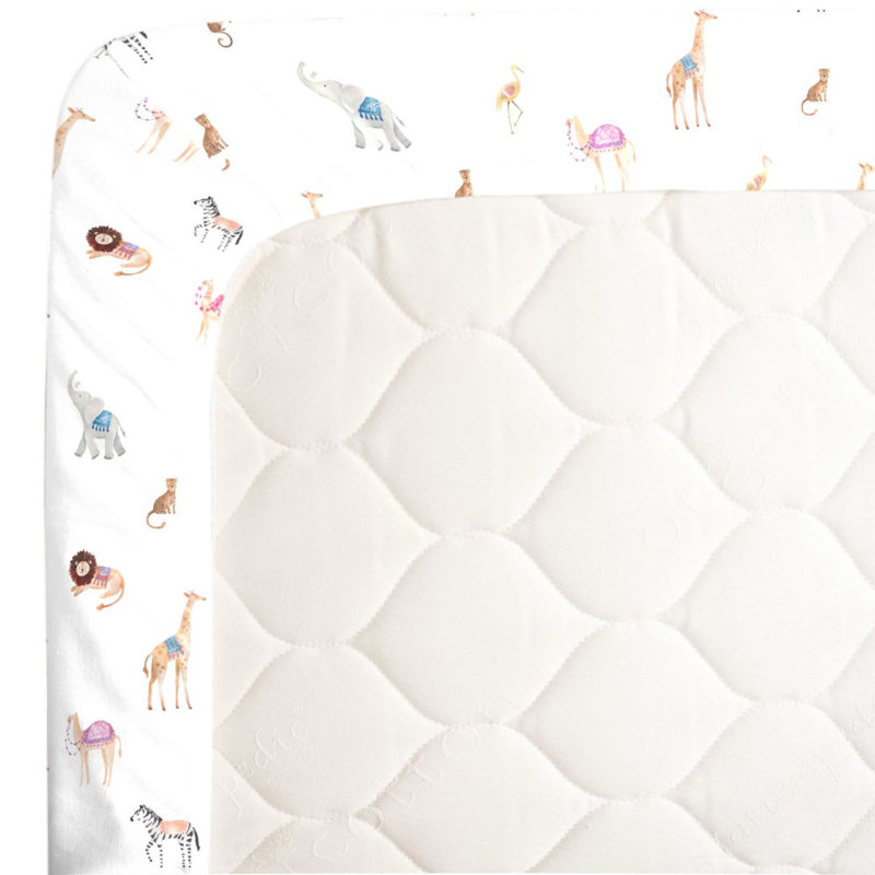Drap-housse pour lit de bébé