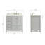Ensemble de meuble-lavabo simple Cambridge-779046780-673341733