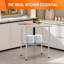 Table de préparation en acier inoxydable 30 po x 36 po en métal avec tablette réglable, table en acier inoxydable pour la cuisine commerciale, l'extérieur, le restaurant, l'hôtel et le garage