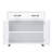 Two Door Side Table-White