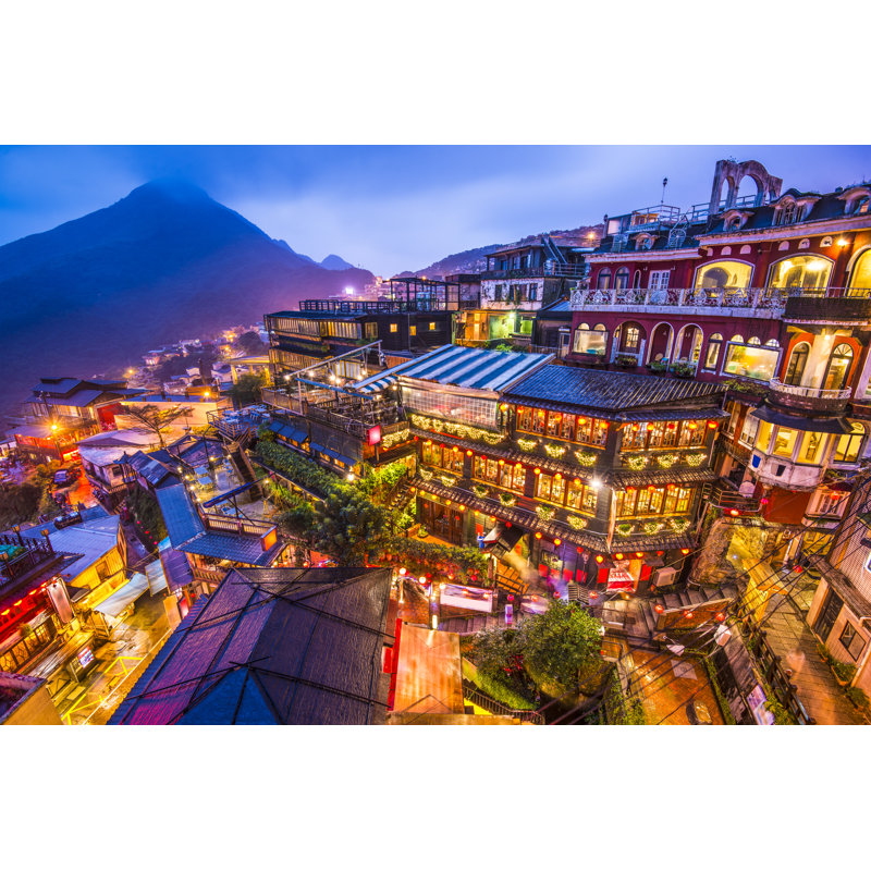 Jiu Fen, Taiwan by SeanPavonePhoto - Wrapped Canvas Print, 30cm H x 46cm W