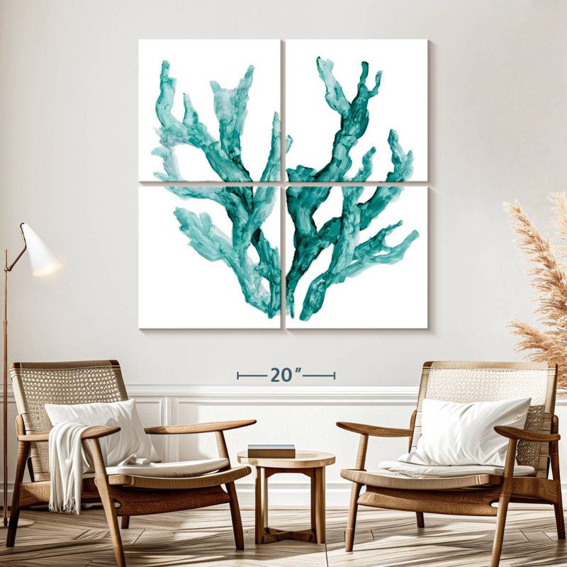 Brampt Sea Coral II, 57" H x 57" W
