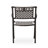 Cast Dining Chair For Patio, Aluminium Material, 17.74 Lb, 31.5'' H, 23.79'' W, 21.81'' D, Bronze Main Color, Floral - Decorated Outdoor , Accented Design