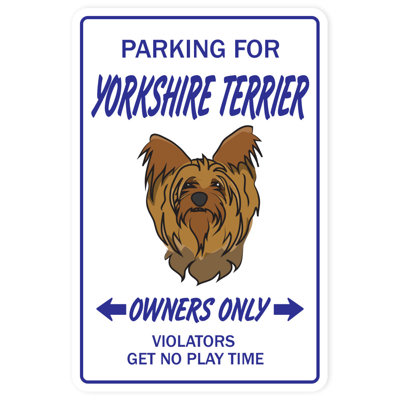YORKSHIRE TERRIER Autocollant de fantaisie pour chien Jouet pour animaux