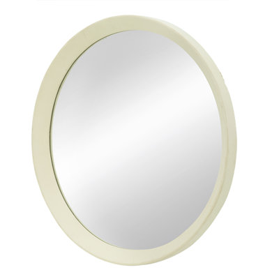 Porthole Wall Mirror with Coastal Style, Light Reflecting
