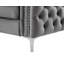 Canapé Chesterfield en velours 86 po Martine