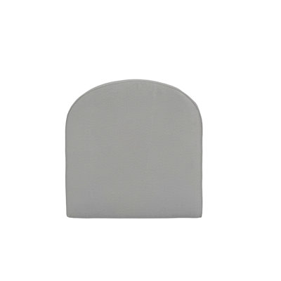 Outdoor Bar Stool Cushion with Cushion Cover, Gray