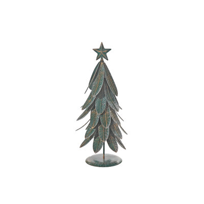 Décoration de table arbre de Noël en métal petit