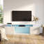 Meuble télé 71 po avec éclairage DEL 16 couleurs Howlett, Howlet-1299386548