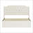 Klinton Queen Upholstered Wingback Bed-644077043