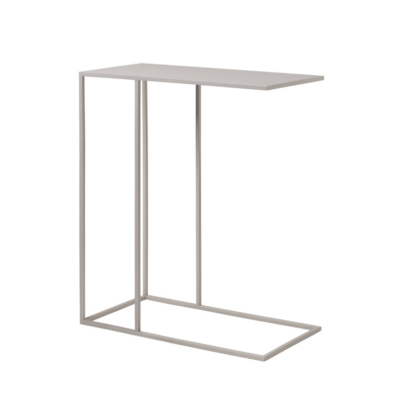 Fera Frame End Table, Mourning Dove