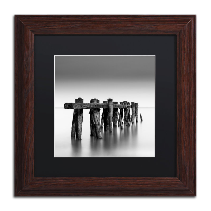 Weathered by Dave MacVicar - Reproduction de photo sur toile encadrée, H 11 po x l 14 po x P 0,5 po, Cadre brun