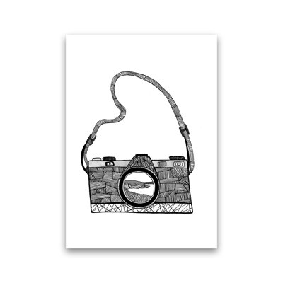 Camera by Carissa Tanton - Print