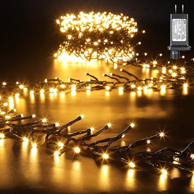 12.5ft Cluster Light Twinkle Led String Christmas Decoration